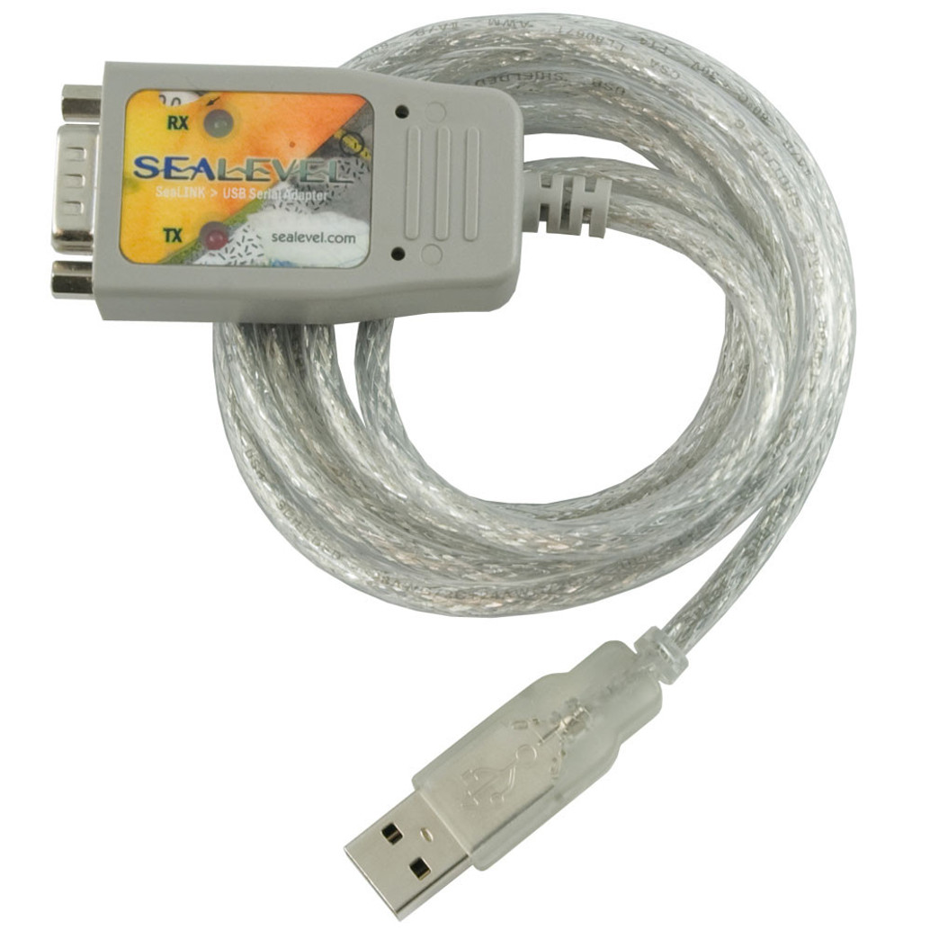 SeaLINK+232-DB9: Rugged USB to 1 Port DB9 RS-232 Adapter