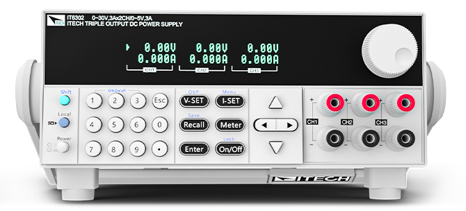 IT6300 Triple Channels DC Power Supply